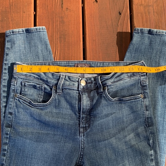 NYDJ Ami Skinny Blue Jeans, 6 - Picture 6 of 12